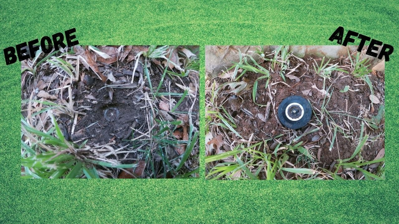 How to raise a lawn sprinkler head in under 5 minutes