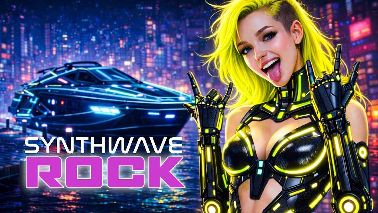 Cyberpunk Boatride | Melodic Heavy Metal Synthwave