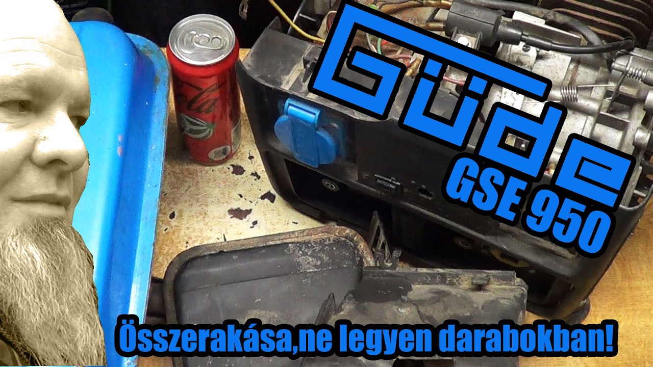 Güde GSE 950 -  összerakás,ne legyen darabokban.