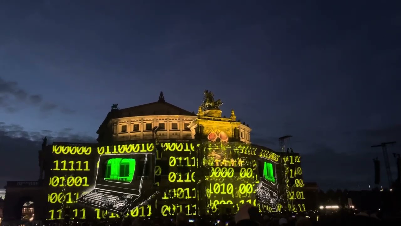 Kraftwerk live in Dresden 2024 @semperoper