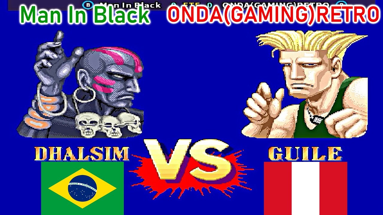 Street Fighter II': Champion Edition - Man In Black vs ONDA(GAMING)RETRO FT5