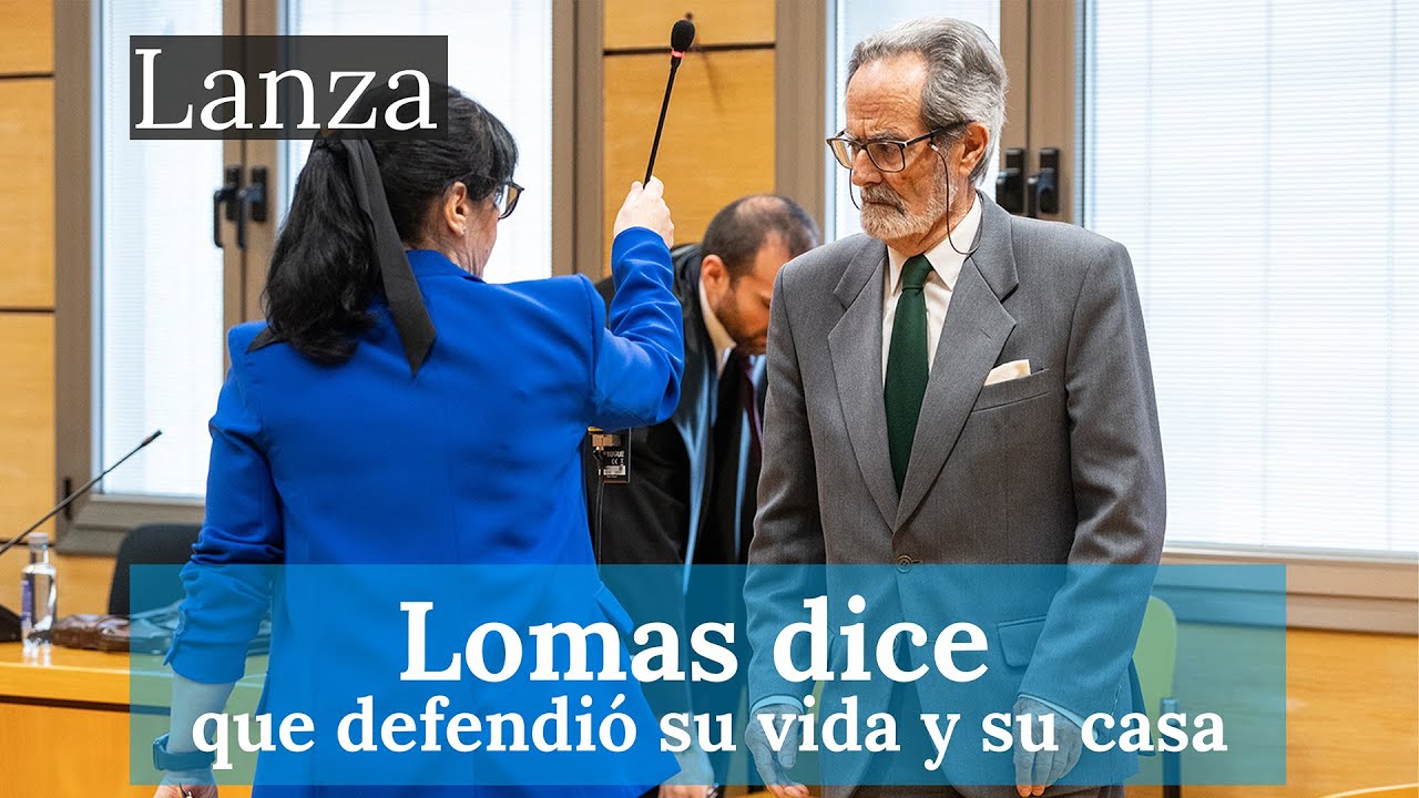 Lomas dice que defendió su vida y su casa