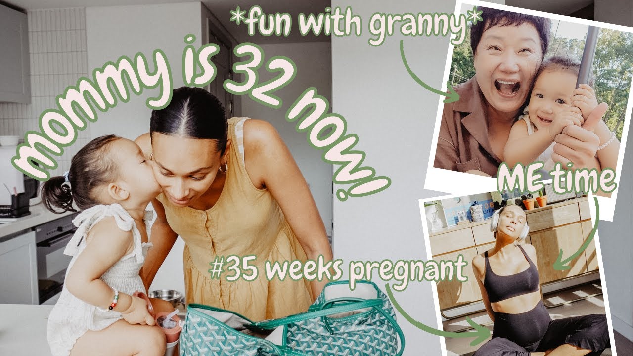BIRTHDAY VLOG: playtime with Korean Grandma | Celebrating with IN-LAWS | Enjoying ME time (Aisha Ba)