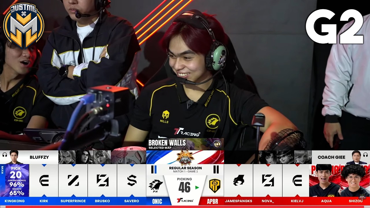 ONIC vs APBREN - GAME 2 | Week 7 Day 1 | MPL Philippines Season 17