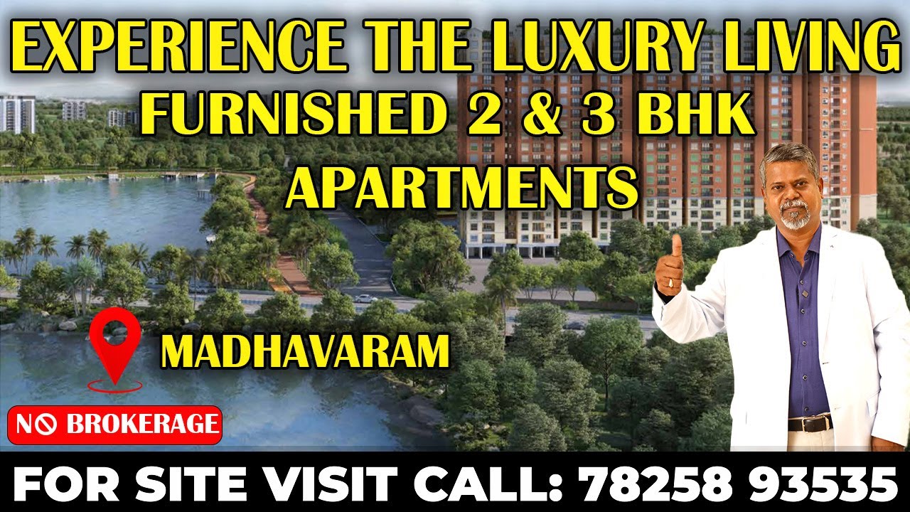 Urbanrise The Lake Edge l Madhavaram Flats for sale l Chennai Homes
