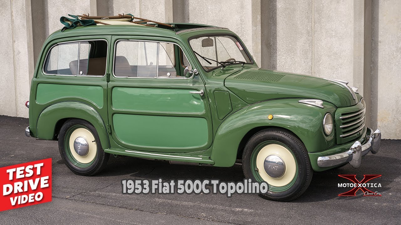1953 Fiat 500C Topolino -- SOLD
