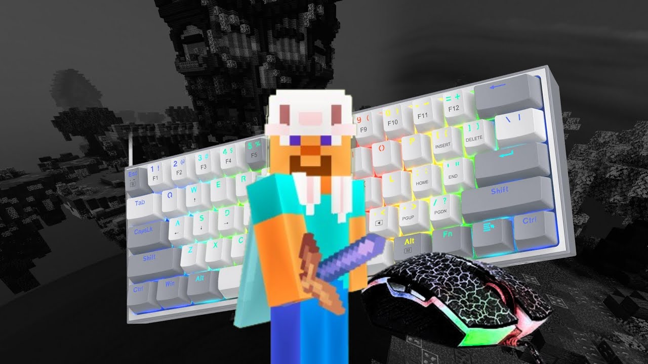 Hive Skywars | Keyboard & Mouse ASMR | Handcam | Shaders