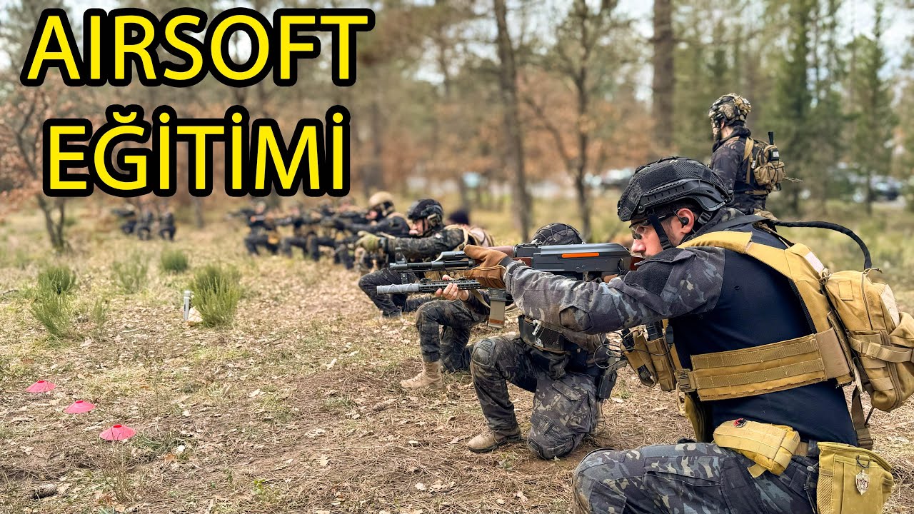 Vikings Airsoft Takımı SAGA Tim Eğitimi | Profesyonel Ekipman ve Taktikler!