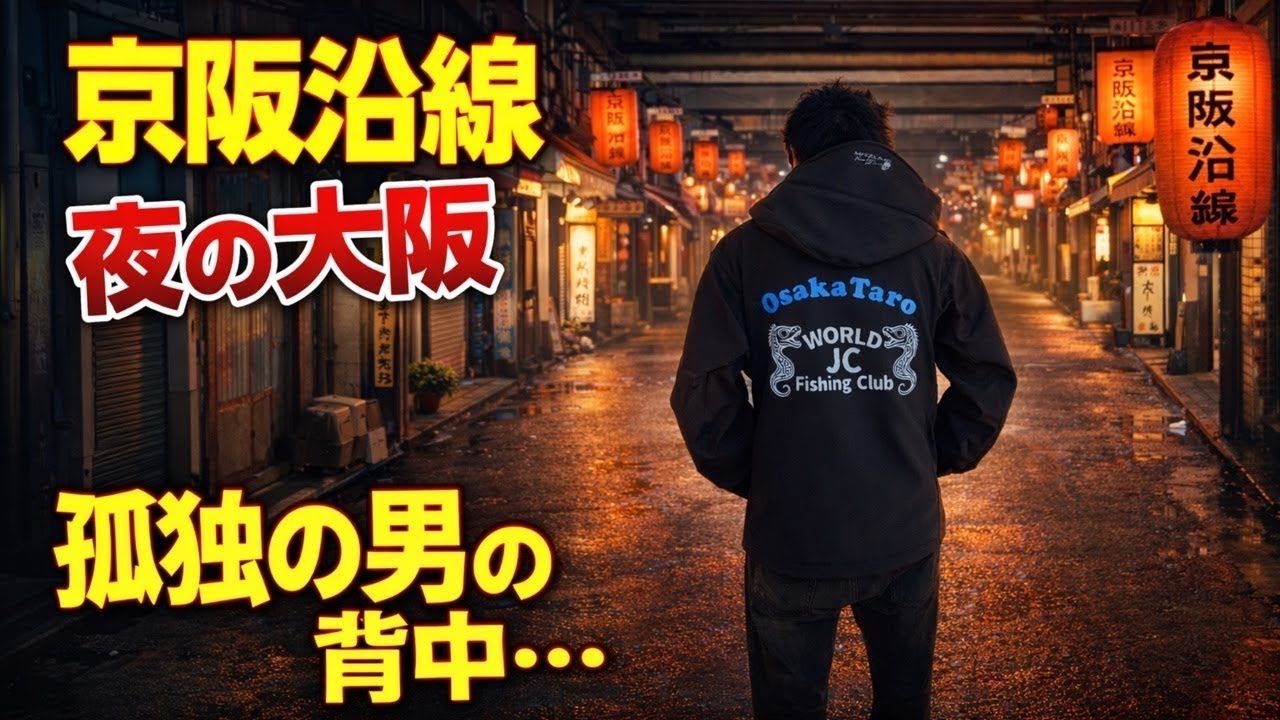 【京阪沿線の夜】誰もいない高架下商店街…孤独な男が歩いた本当の大阪