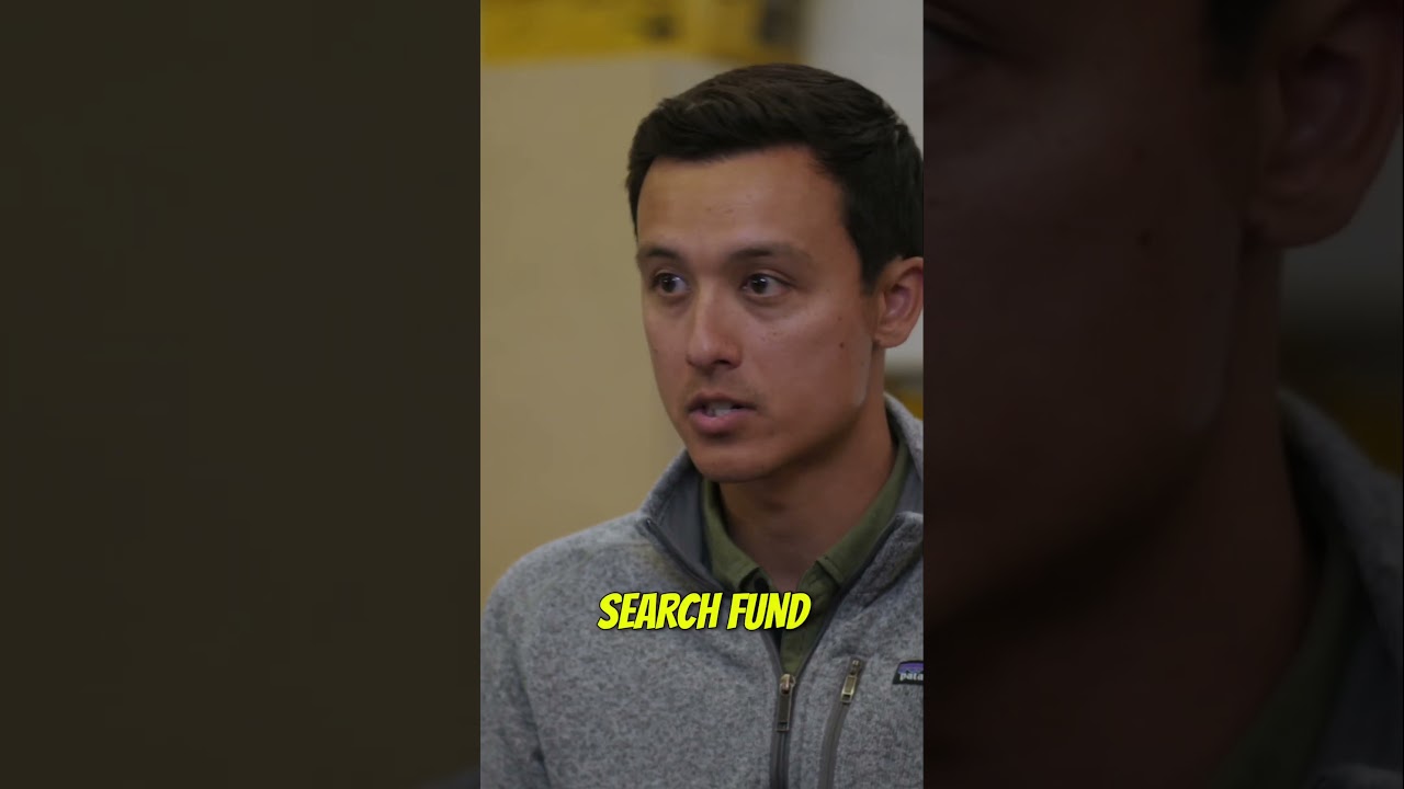 I could have done a search fund—so why didn’t I