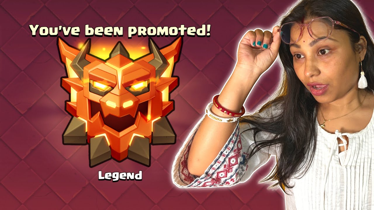 Reached Legends😁Clash of Clans.