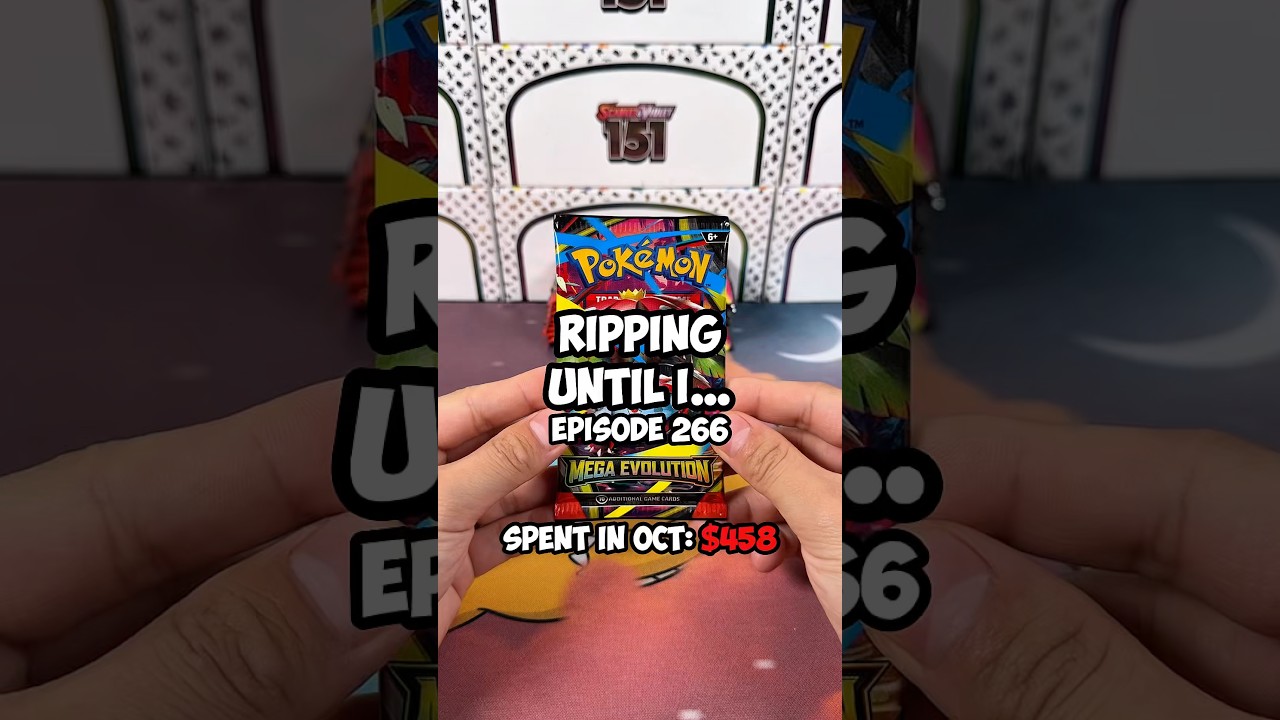 Эпизод 266 &laquo;Ripping Until I&hellip; Mega Evolution&raquo; #pokemoncards
