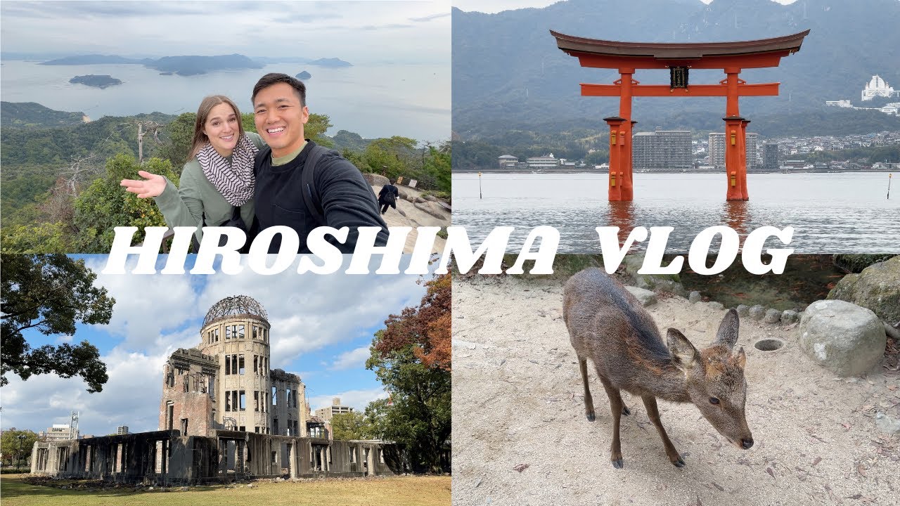 24 Hours in Hiroshima ⛩️ | Miyajima Island | Atomic Bomb Dome | Japan travel vlog 🇯🇵