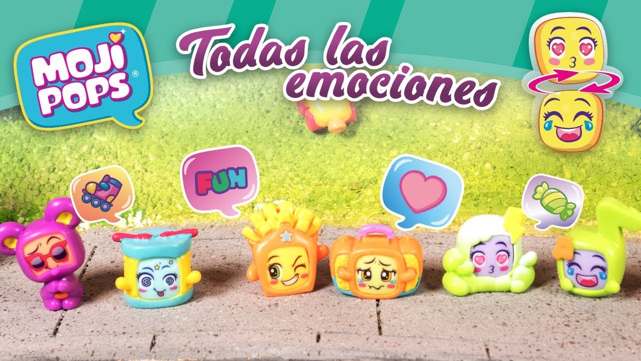 TODAS las emociones de los MOJIPOPS 🤪😍 ¡Encuentra las 12 expresiones!
