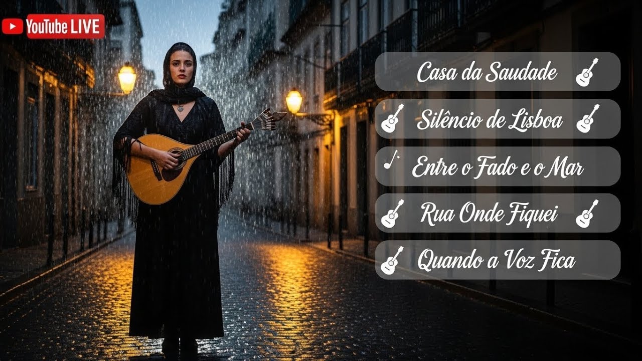 Emotional Fado Songs Collection &bull; Live Chill Playlist