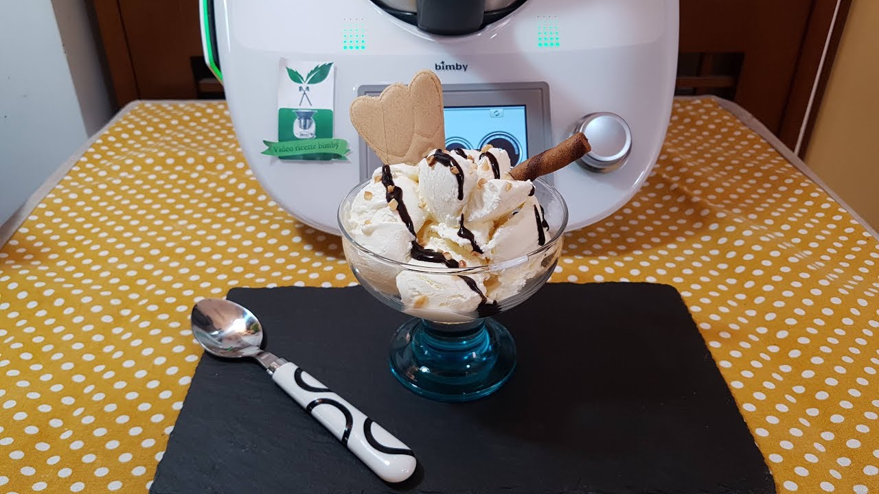 Gelato alla vaniglia per bimby TM6 TM5 TM31