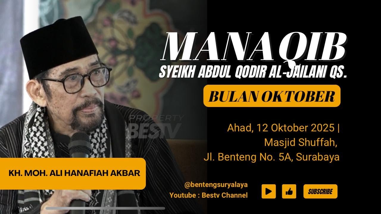 🔴LIVE MANAQIB SYEIKH ABDUL QODIR AL-JAILANI QS - EDISI BULAN JUMADIL AWAL 1447H