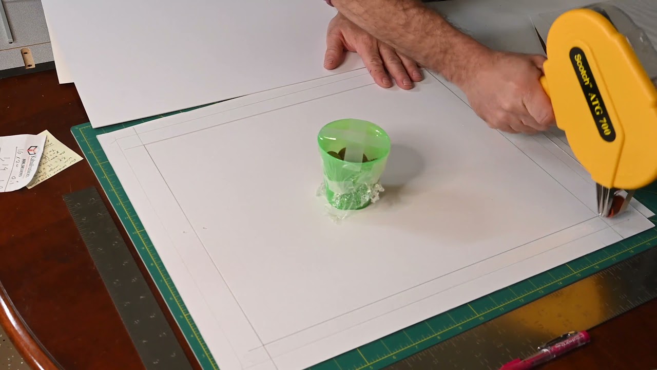 Double Matt cutting tutorial
