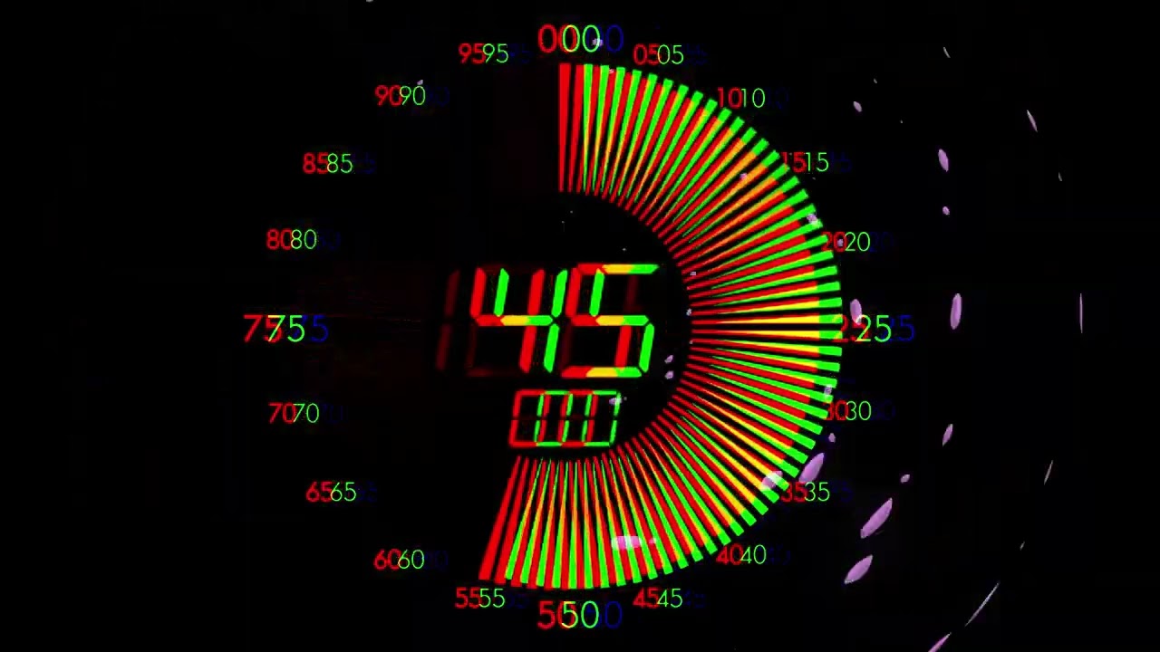 100 seconds countdown in g major 699