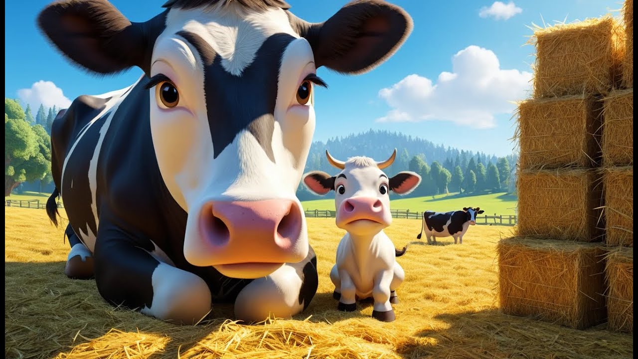 Cows Who Played Hide and Seek | Fun Farm Song for Kids | Silly Nursery Rhyme for Toddlers
