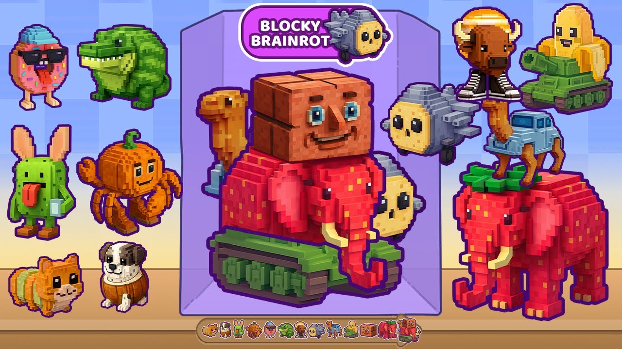Merge Fellas New Mode Blocky Brainrot v2.2.7