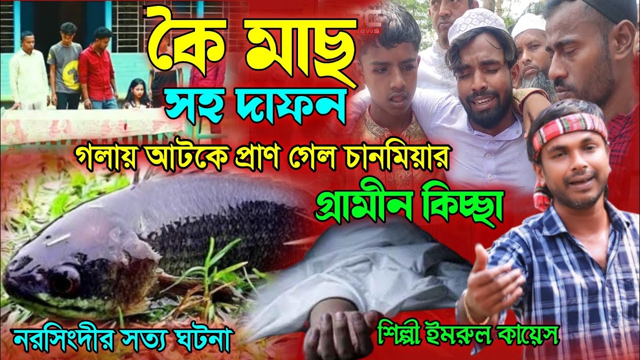 কৈ মাছ সহ 🐟 চান মিয়ার দাফন | গ্রামীন কিচ্ছা | Imrul kayes | Jari gaan | New kissa | kissa 2024
