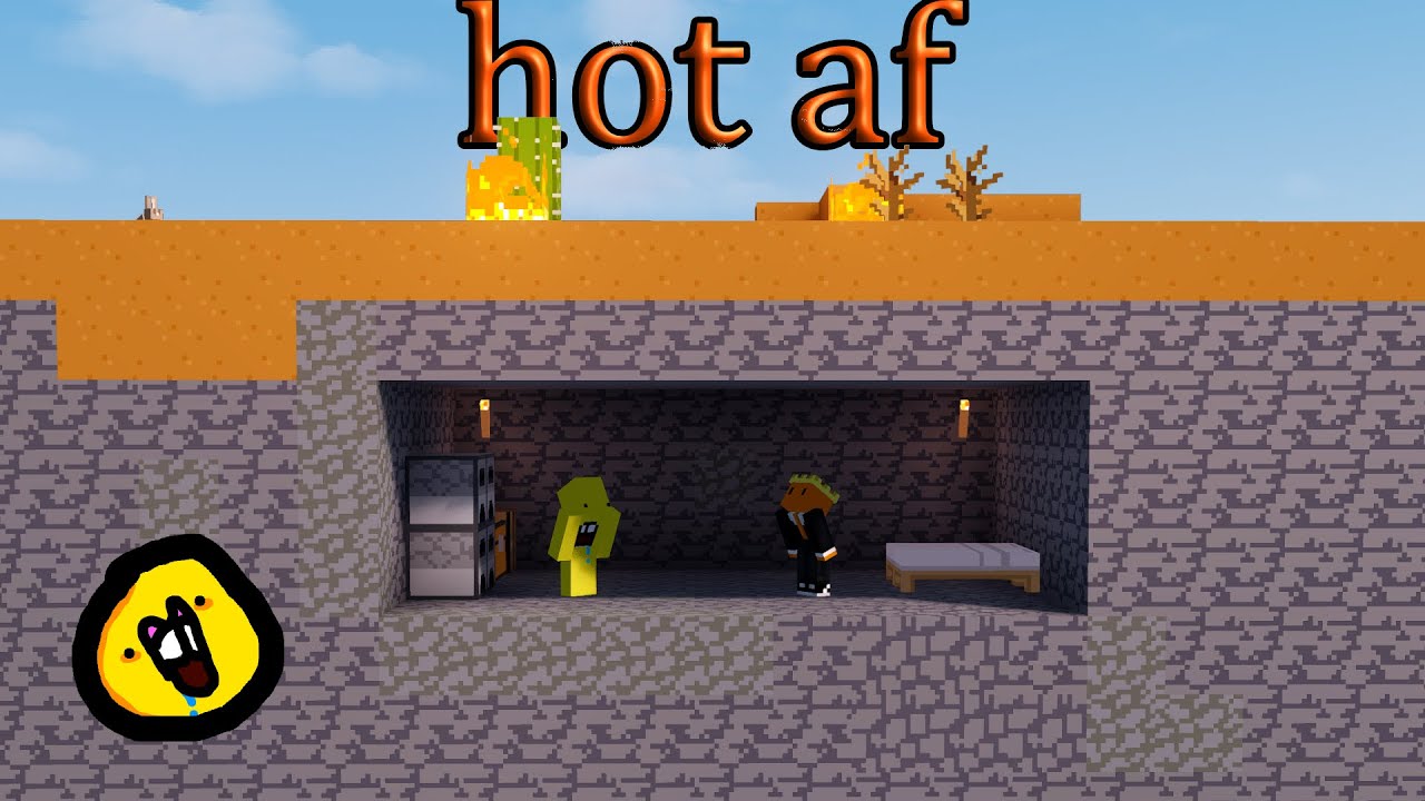 Surviving the HOTTEST BIOME in Minecraft!