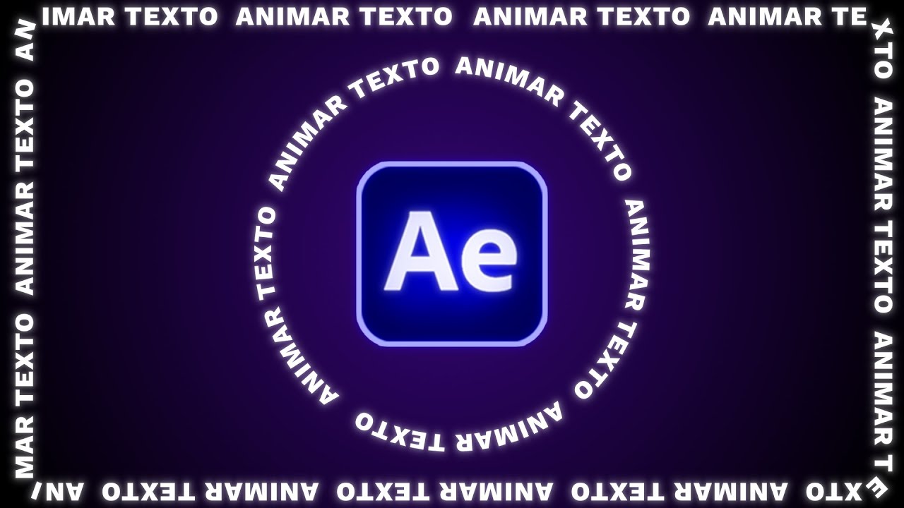 ➡️ Animar Texto SIGUIENDO un RECORRIDO en After Effects - Rectángulo, Círculo, Línea, etc