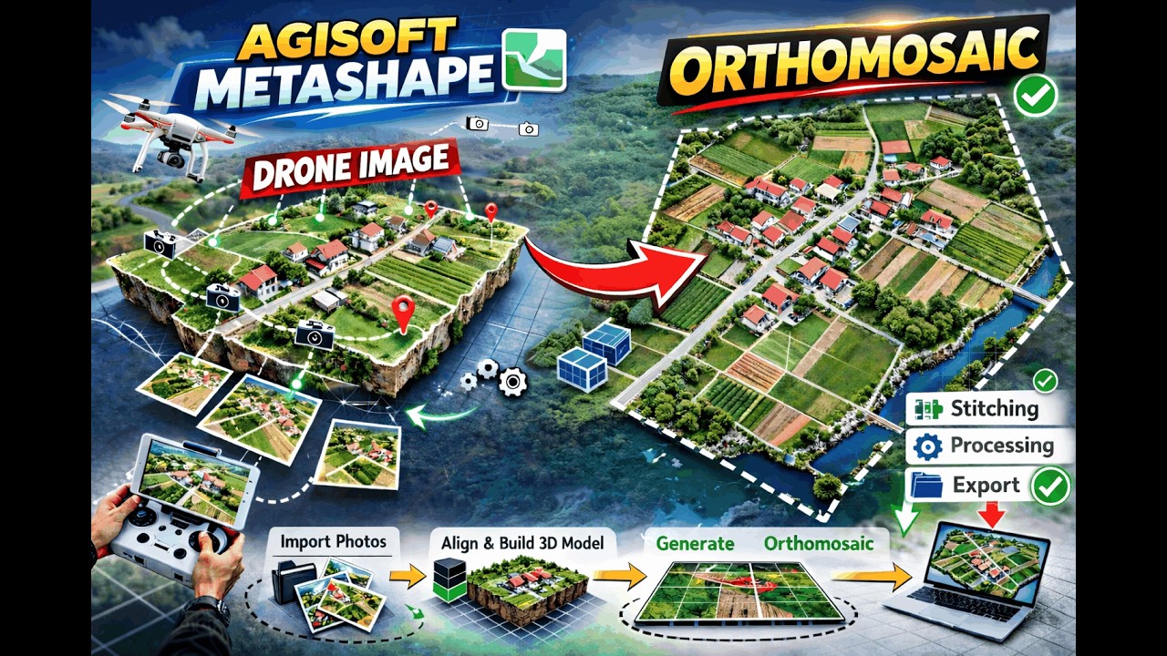 Drone image processing in agisoft metashape