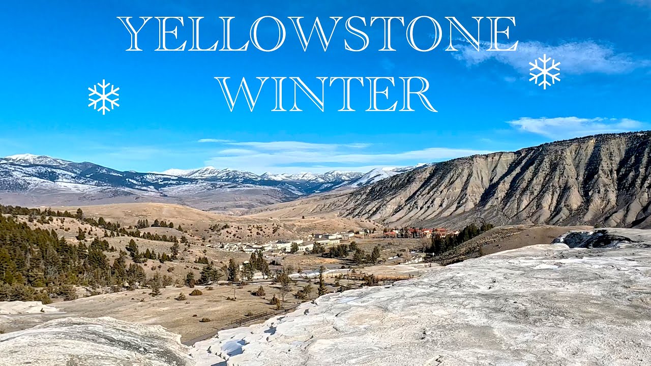 Yellowstone in Winter | Mammoth Hot Springs