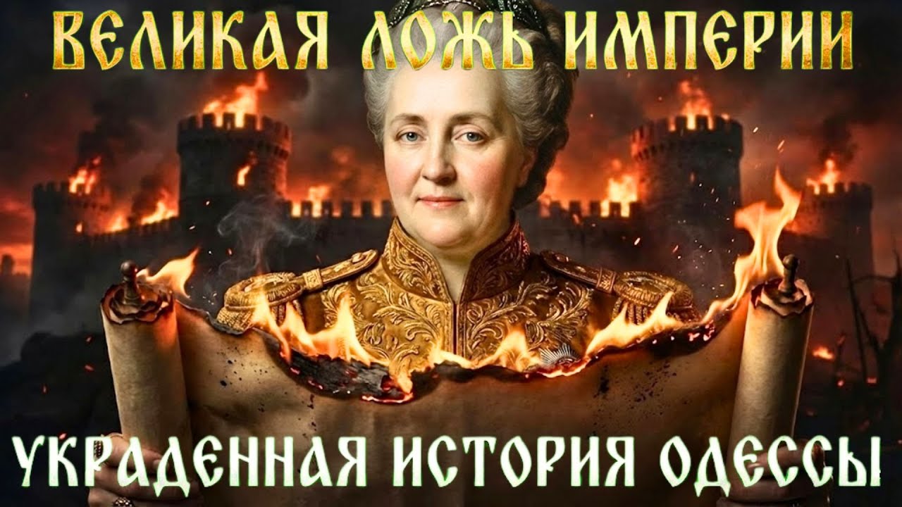 УКРАДЕННАЯ ОДЕССА: Екатерина не основывала город. Кто украл историю?