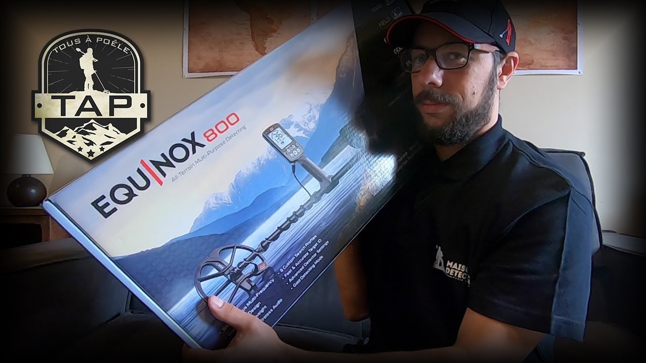 Mes premières impressions sur le Minelab Equinox 800