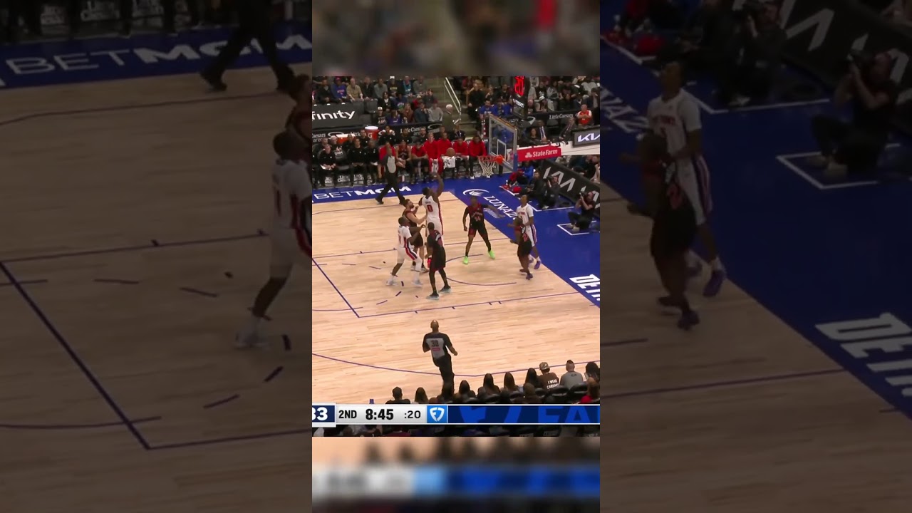 2nd Quarter Top Plays | Pistons vs. Raptors #nba #pistons