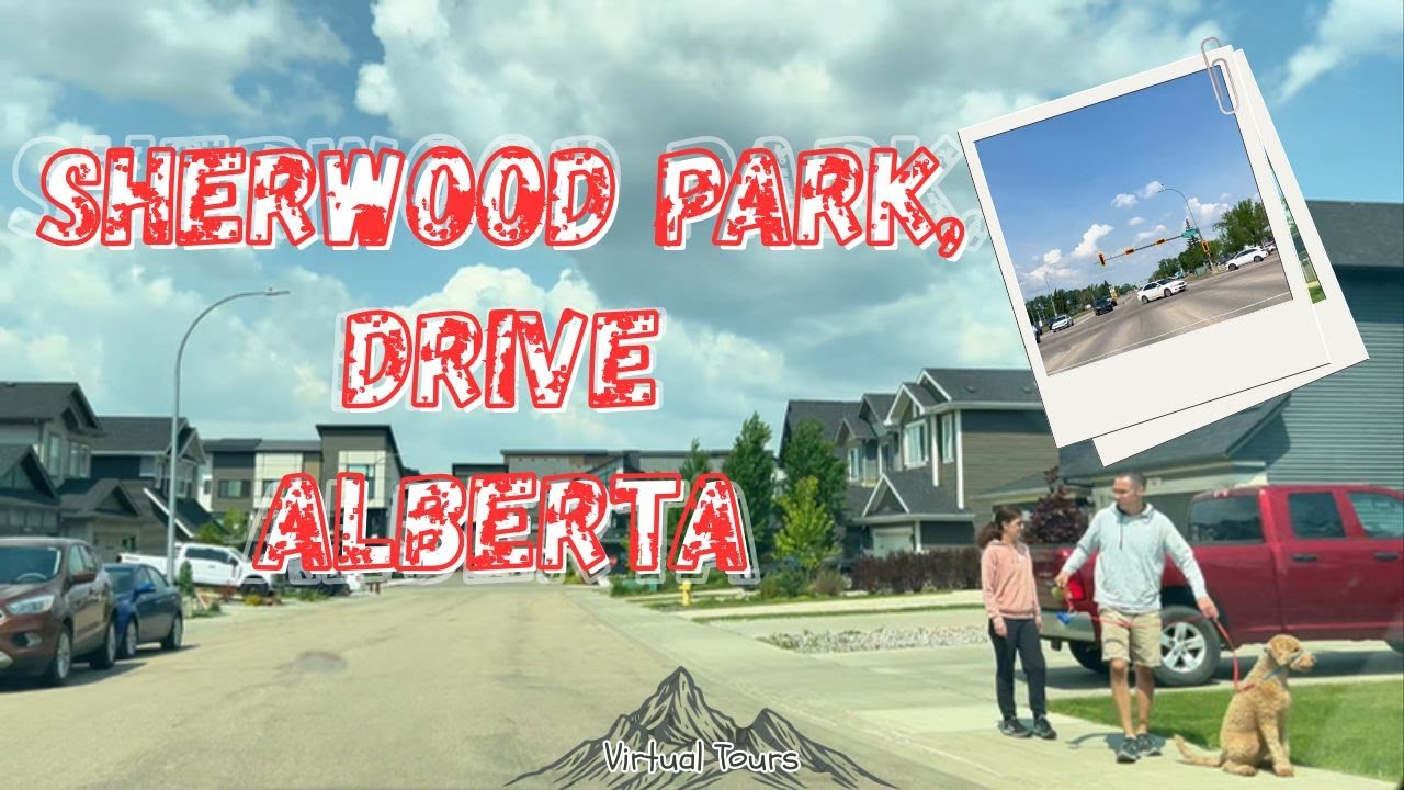 4K Driving in Sherwood Park in Alberta |2025 |Canada| Summer Vibes