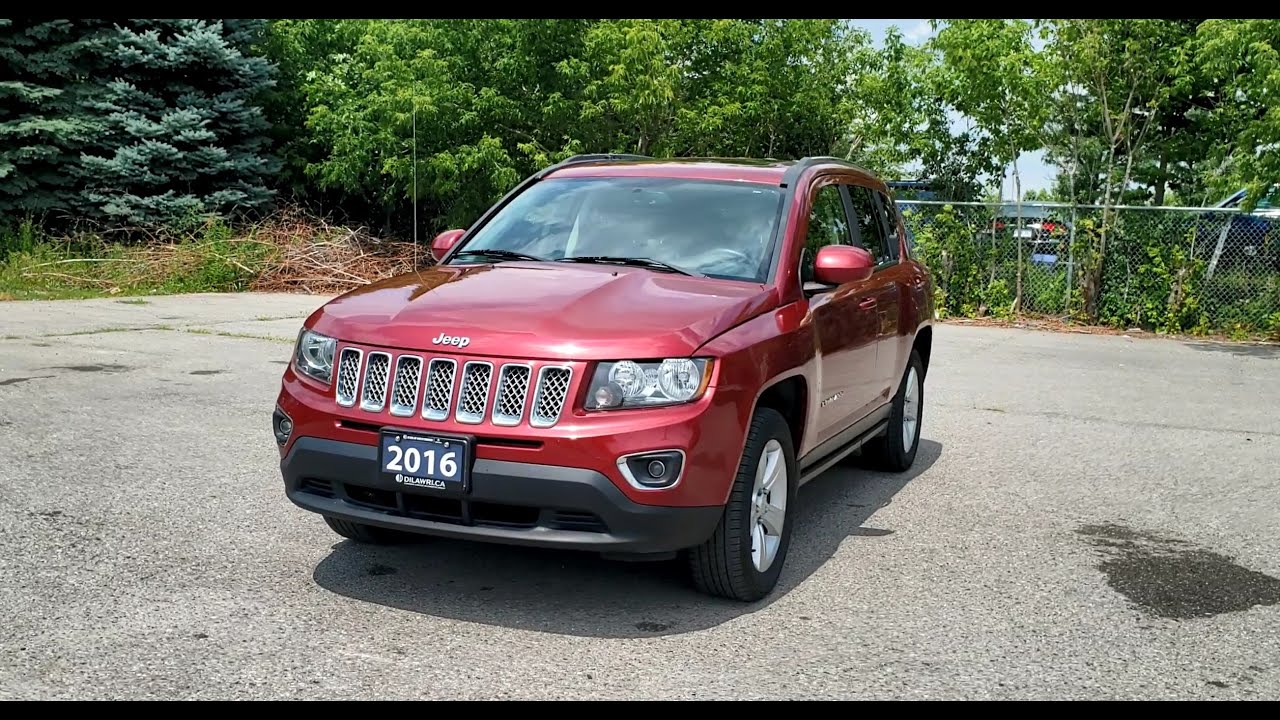 2016 Jeep Compass 4x4 High Altitude P6396
