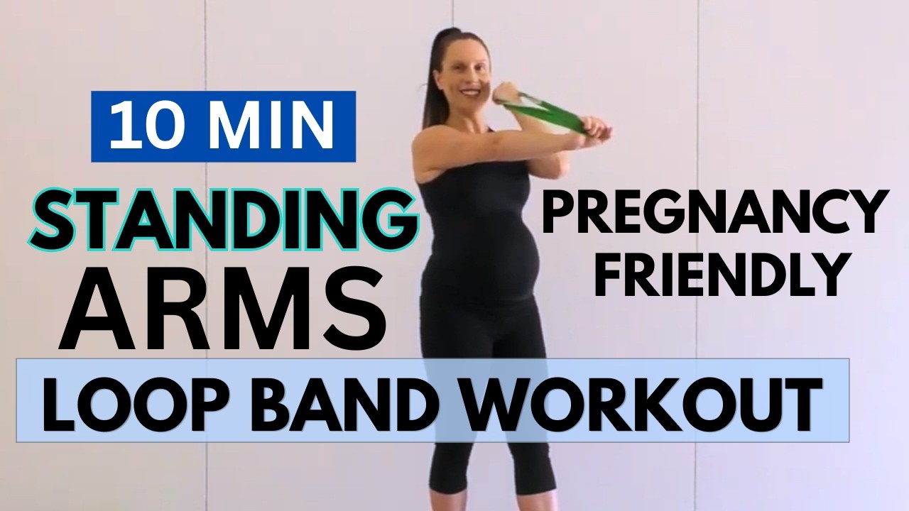 10 Minute BEST Loop Shoulder & Arm Loop Band Exercises | Tone & Strengthen Arms & Upper Body