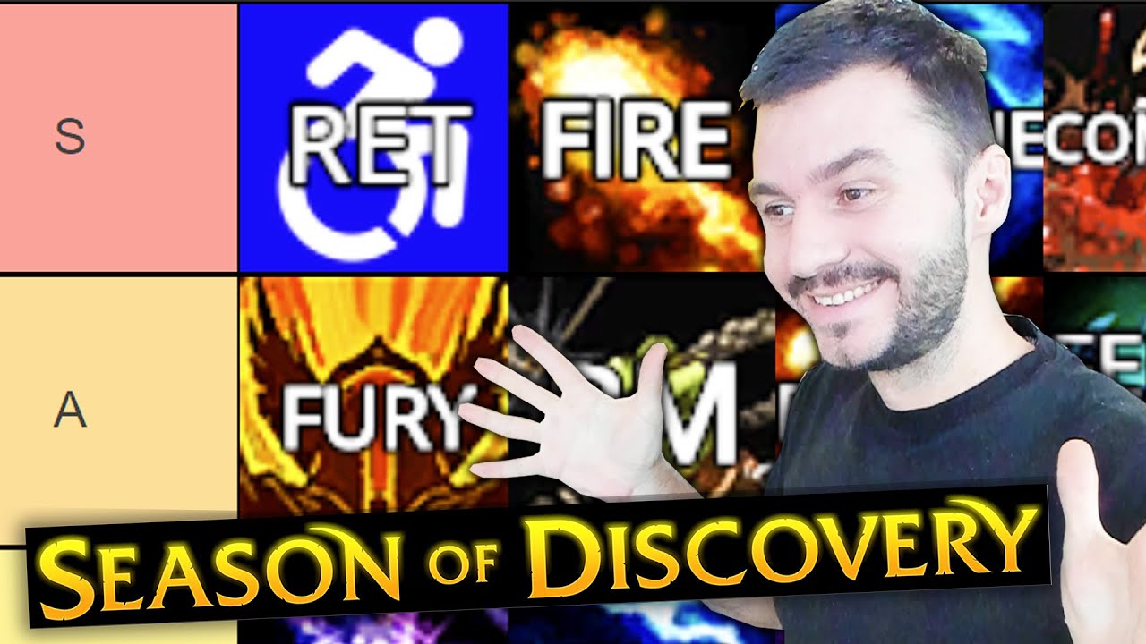 Ultimate SoD DPS Tier LIST - What DPS Class to play in Season of Discovery.