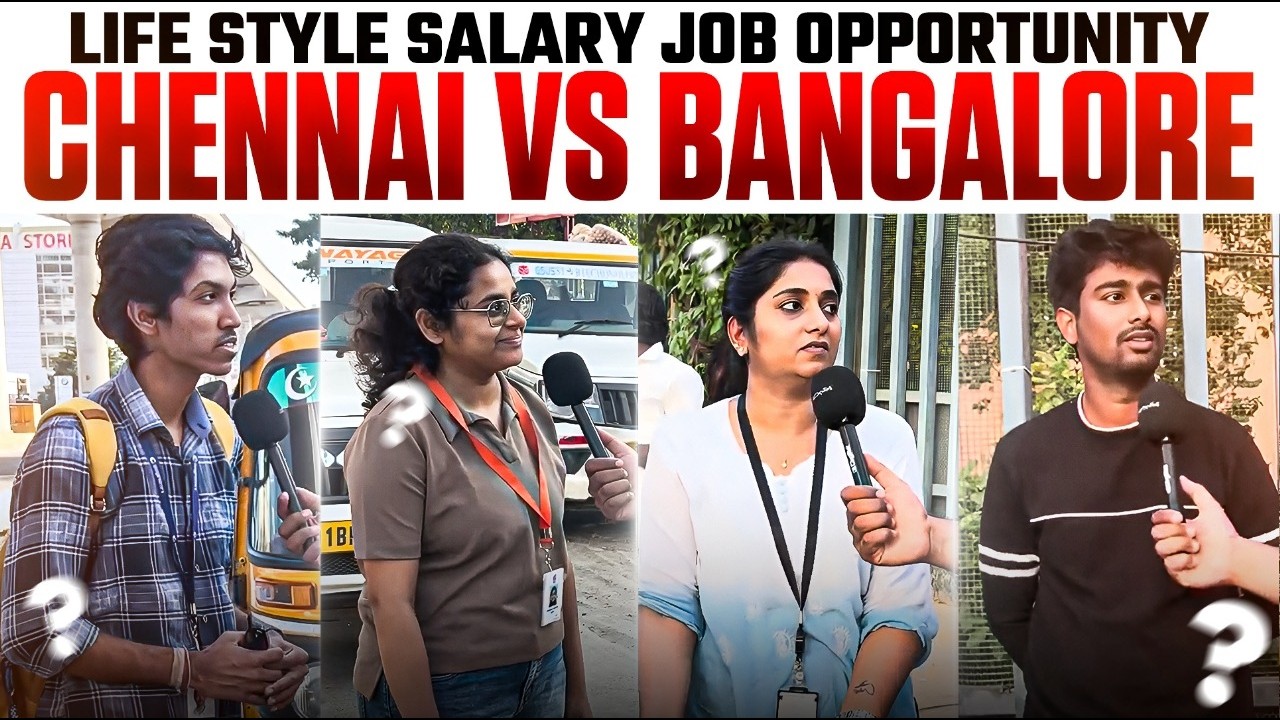 Chennai vs Bangalore — Which City Wins the IT Battle?😱