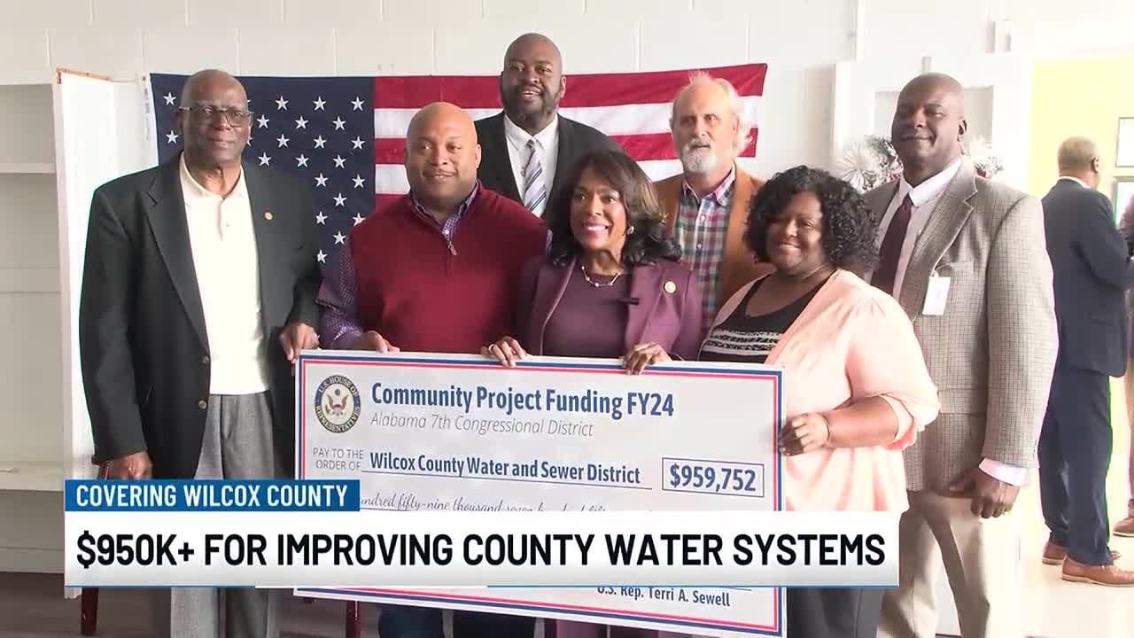 Wilcox County getting over $950K to upgrade water systems
