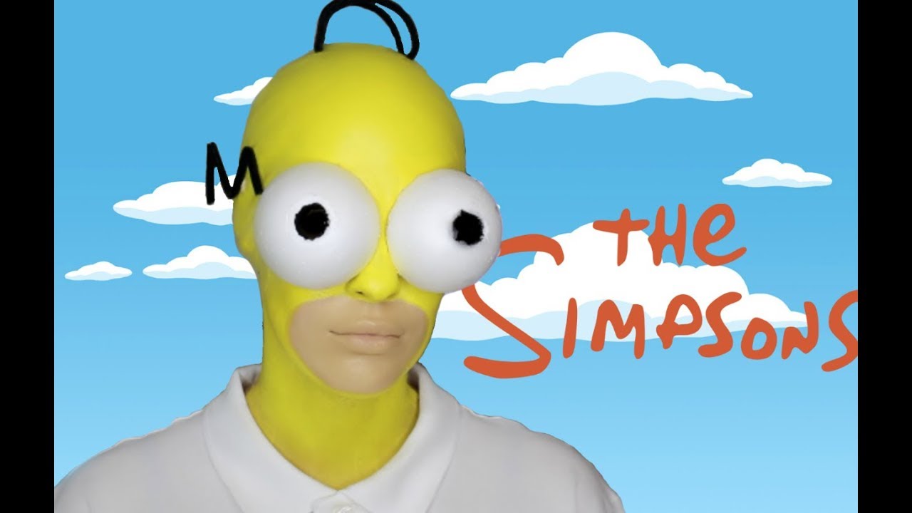 Homer Simpson Halloween Makeup Tutorial | DOH