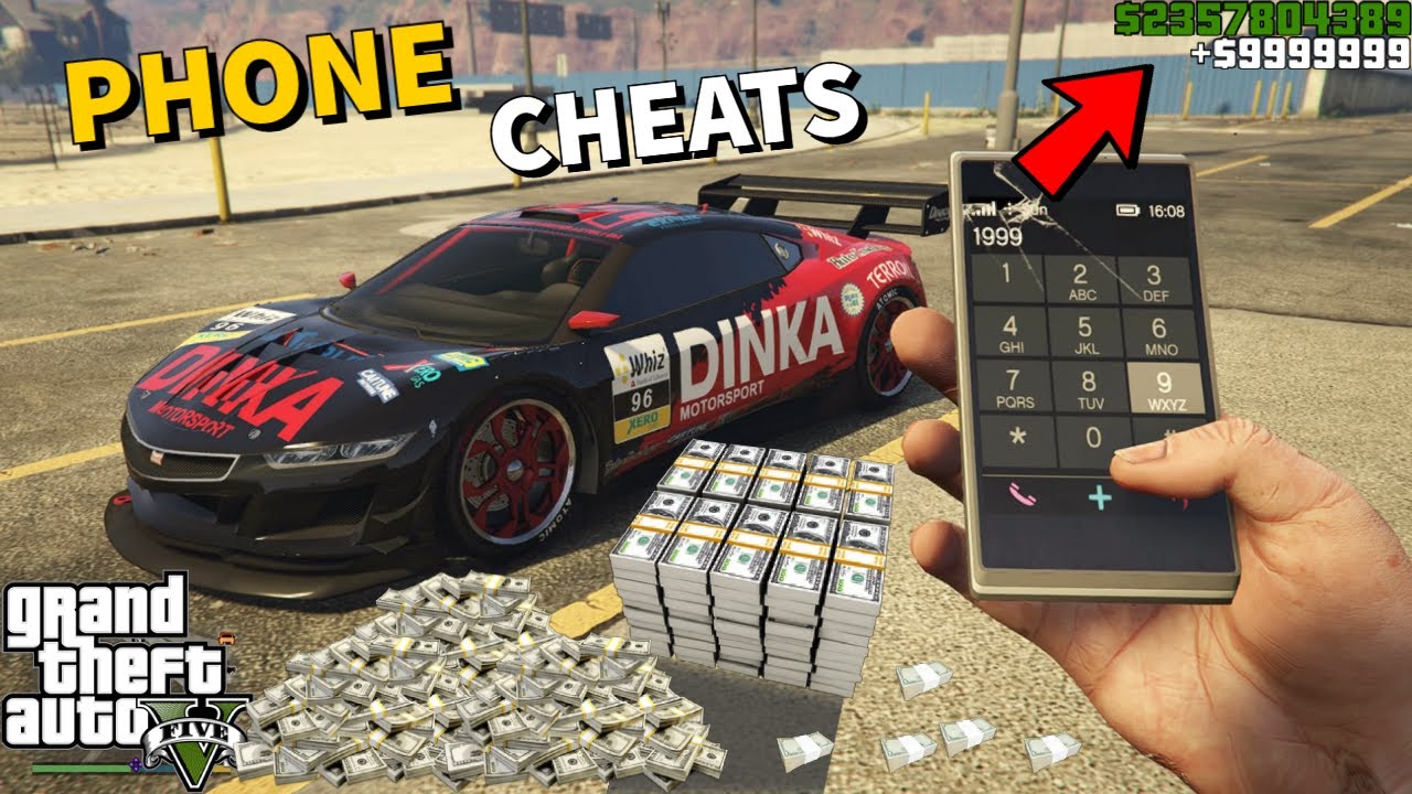 GTA 5 - NEW SECRET PHONE CHEAT CODES 2023 (Sport Cars, God Mode... / All Consoles & PC)