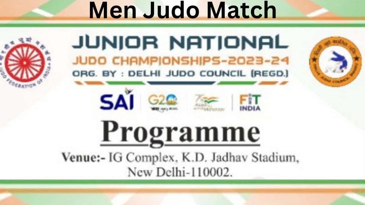 #Khelo India Junior National Champianship Judo ( Men )
