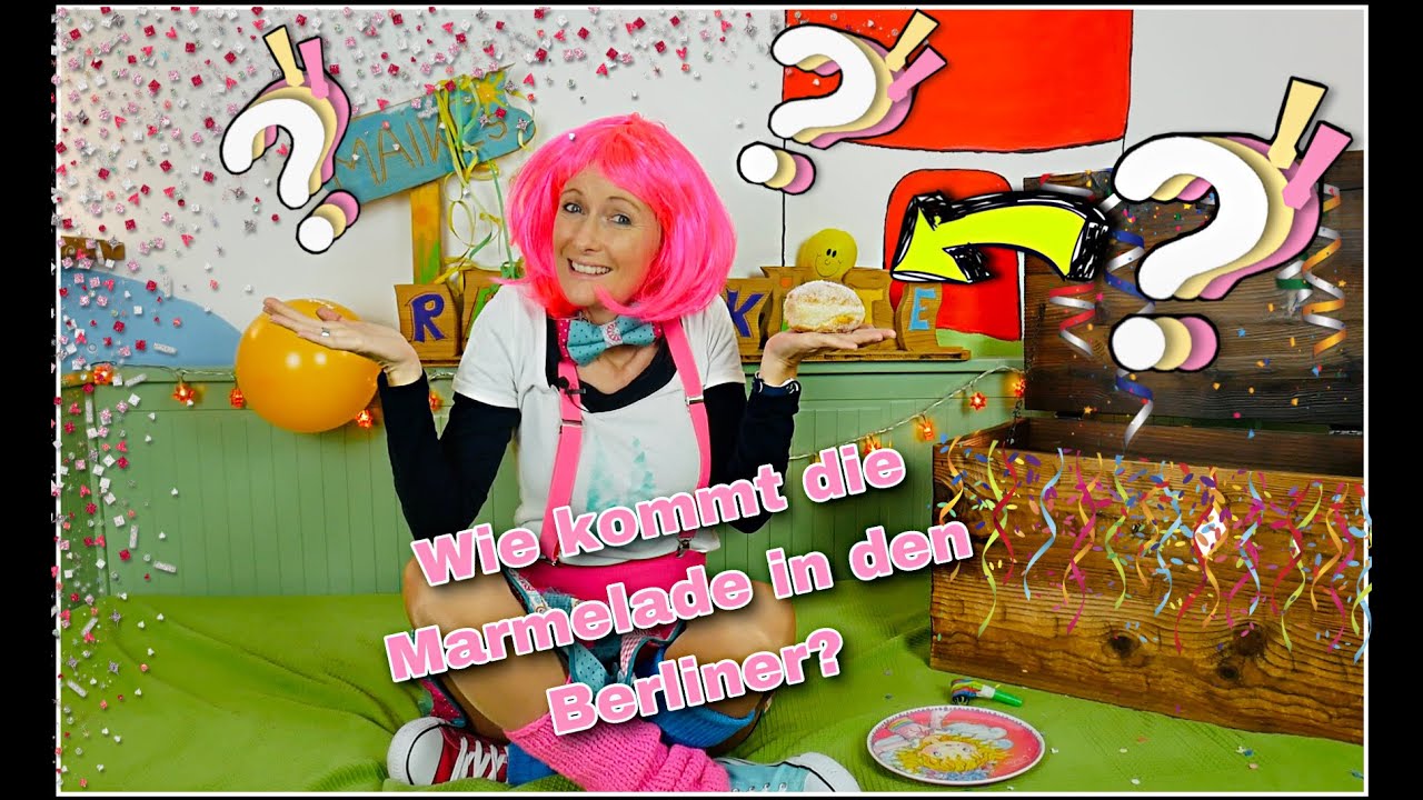 Wie kommt die Marmelade in den Berliner ???