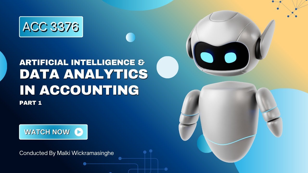 ACC 3376 - Artificial Intelligence and Data Analytics in Accounting Stata part- 01