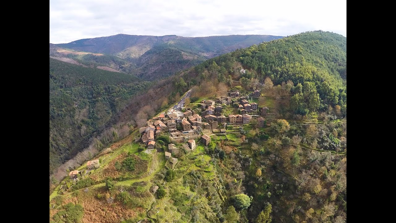 Talasnal the schist village aerial view - 1440P