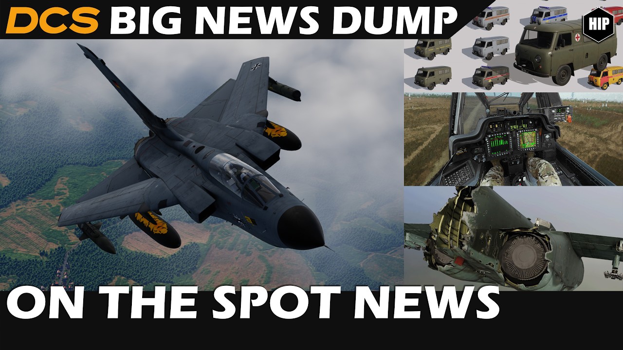 DCS: Всплеск новостей | F-15C | Торнадо | Су-25А и задержка на Балканах! Вьетнамские активы | Ски...