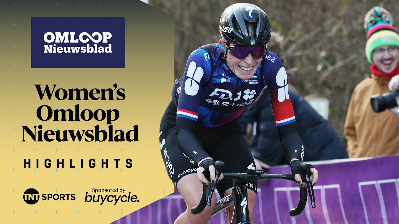 A WIN TO REMEMBER! 👏 | Women's Omloop Nieuwsblad 2025 Race Highlights | TNT Sports Cycling