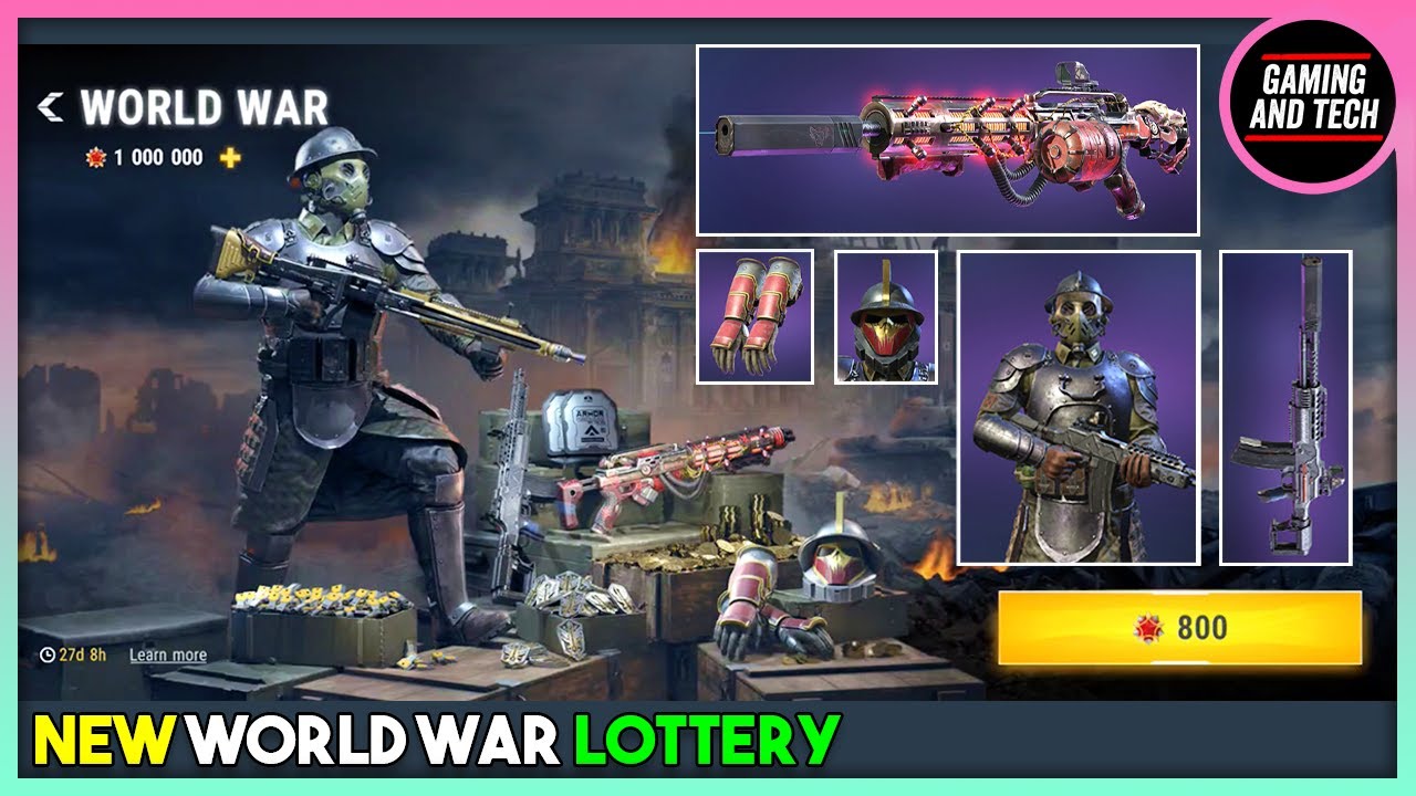 NEW LOTTERY🎰: WORLD WAR | Modern Strike Online