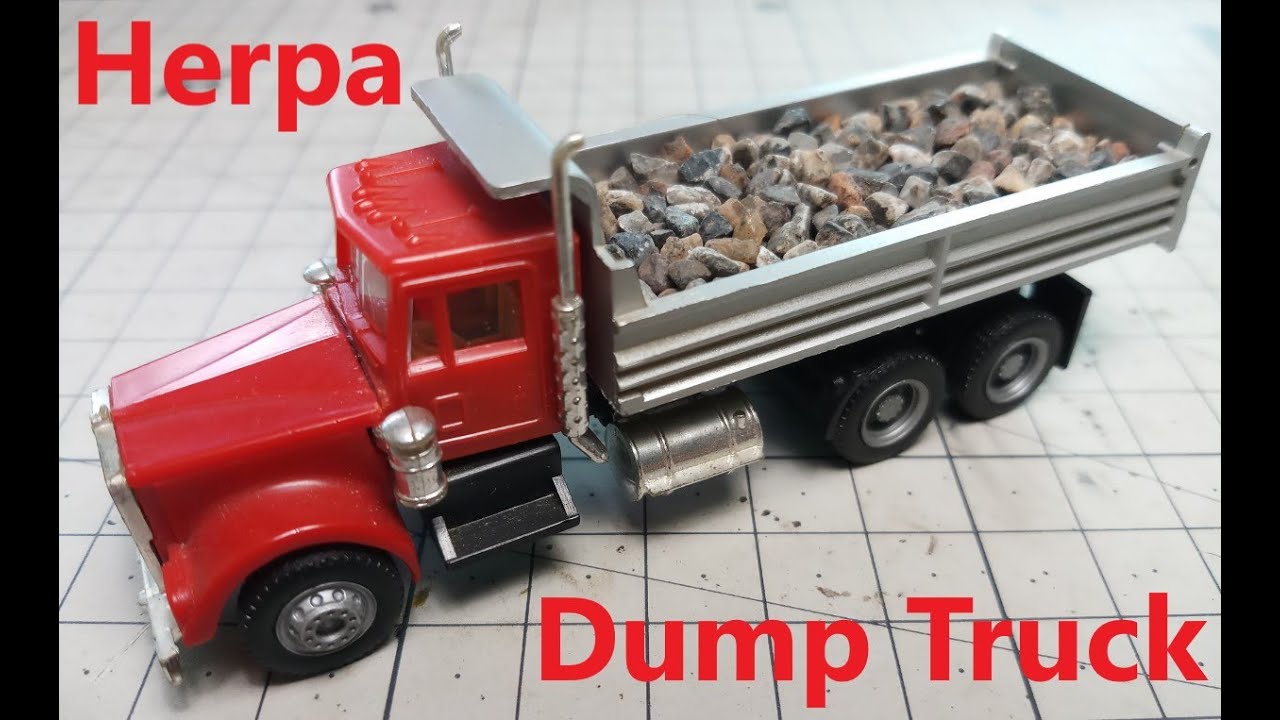 EP33  Review Kenworth Dump Truck 1/87 Herpa