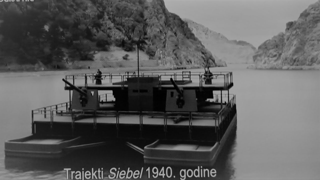 German military ferry Siebel ( Jablanac)
